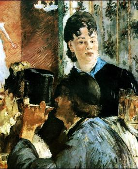 Edouard Manet : The waitress II